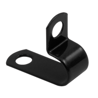 Unicrimp QPC37LSFB 9.1mm-10.0mm 37 LSF P Clips - Black (Pack 50)