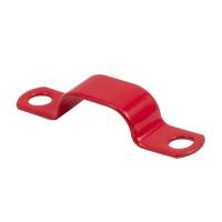 Unicrimp QSC302LSFR 7mm-7.7mm 302 LSF Saddle Clips - Red (Pack 50)