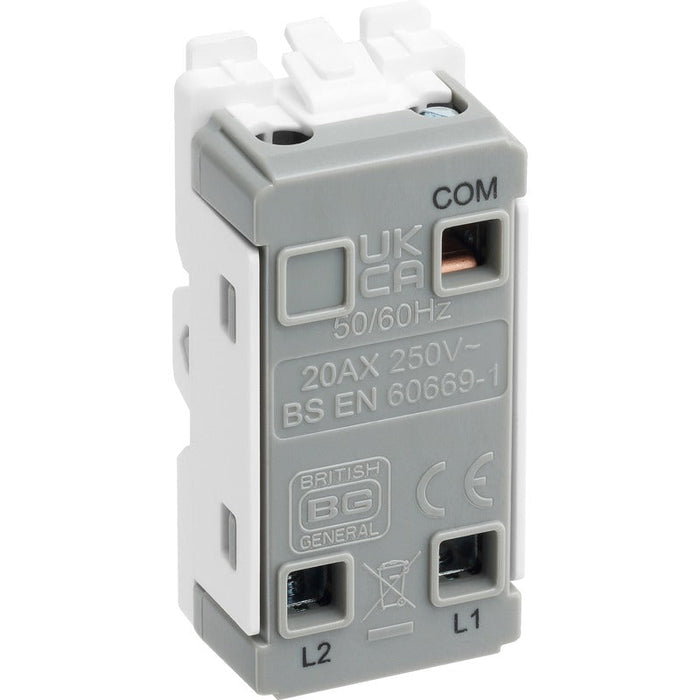 BG R12 Nexus Grid 20A SP 2-Way - White - westbasedirect.com