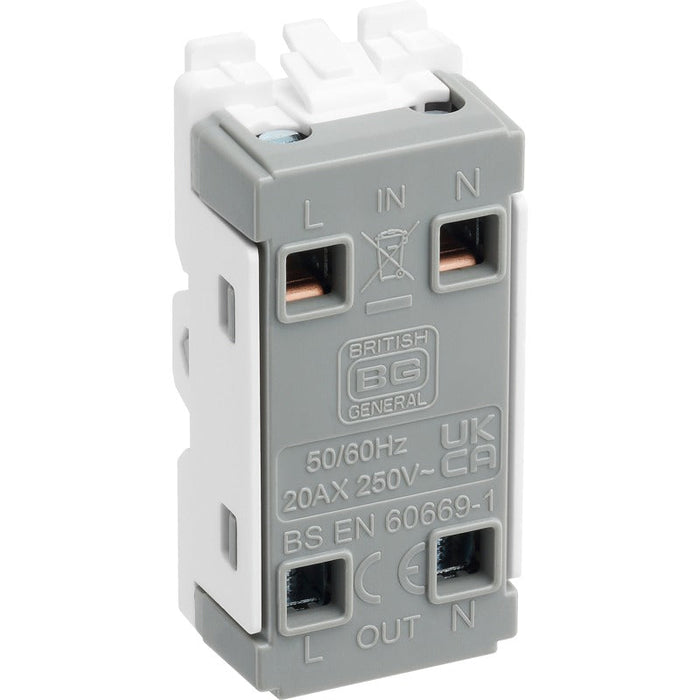BG R30 Nexus Grid 20A DP - White - westbasedirect.com