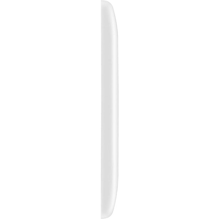 BG R81 White Moulded 1G Grid Front Plate - White - westbasedirect.com