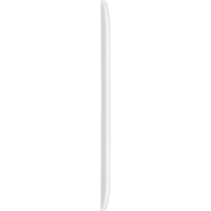 BG R86 White Moulded 6G Grid Front Plate - White - westbasedirect.com