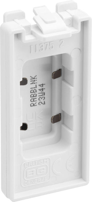 BG RABBLNK Nexus Grid Blank Module - Antique Brass - westbasedirect.com