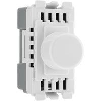 BG RDTR Nexus Grid Dimmer 2-Way 200W Trailing Edge - White