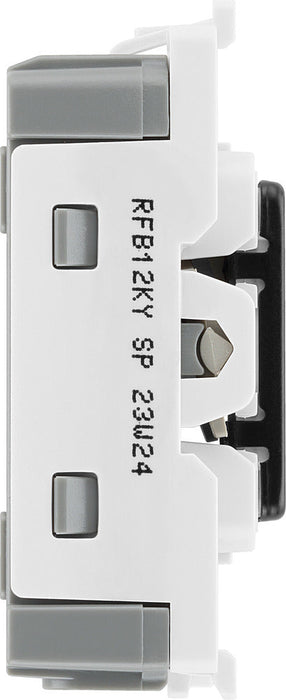 BG RFB12EL Nexus Grid 20A Secret Key SP 2-Way (EMG LTG TEST) - Matt Black - westbasedirect.com