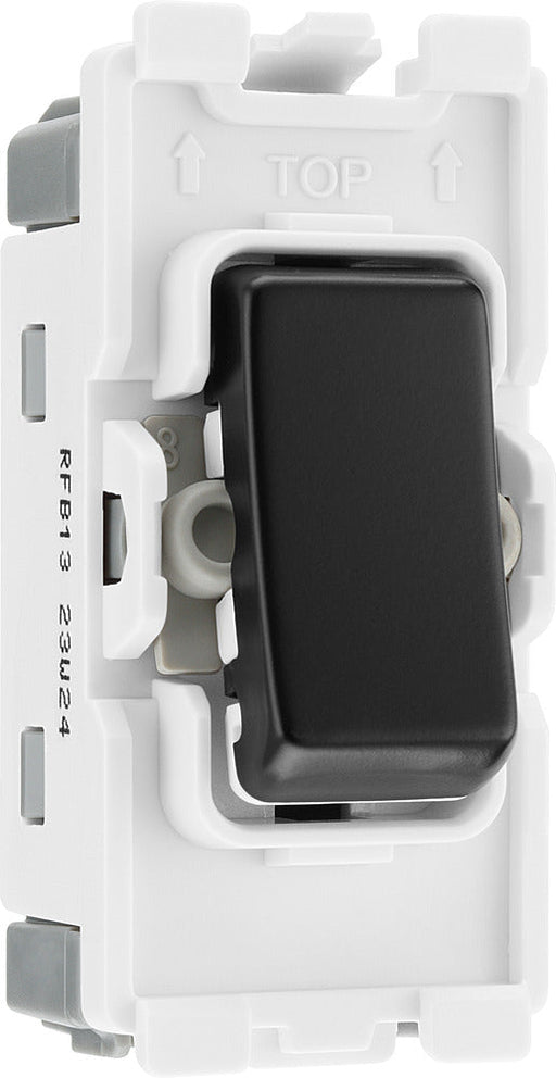 BG RFB13 Nexus Grid 20A Intermediate - Matt Black - westbasedirect.com