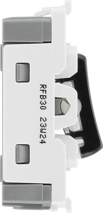 BG RFB30 Nexus Grid 20A DP - Matt Black - westbasedirect.com