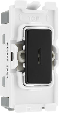 BG RFB30KY Nexus Grid 20A Secret Key DP - Matt Black