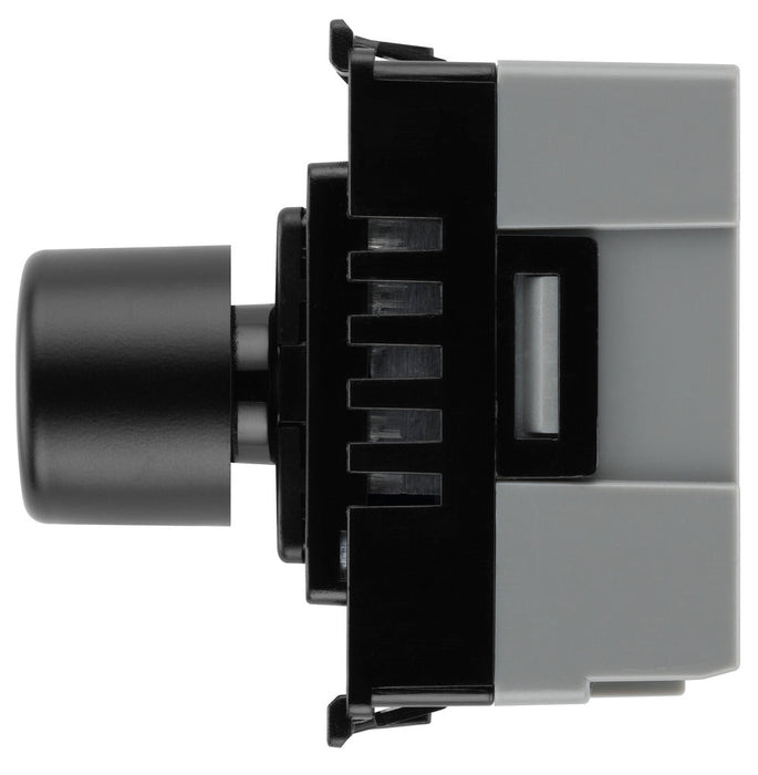 BG RFBDLT Nexus Grid 2-Way Intelligent Dual Mode Dimmer Module - Matt Black - westbasedirect.com