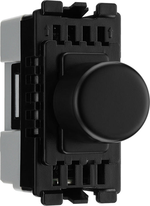 BG RFBDTR Nexus Grid Dimmer 2-Way 200W Trailing Edge - Matt Black - westbasedirect.com