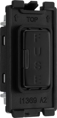 BG RFBFUSE Nexus Grid Fuse Holder - Matt Black
