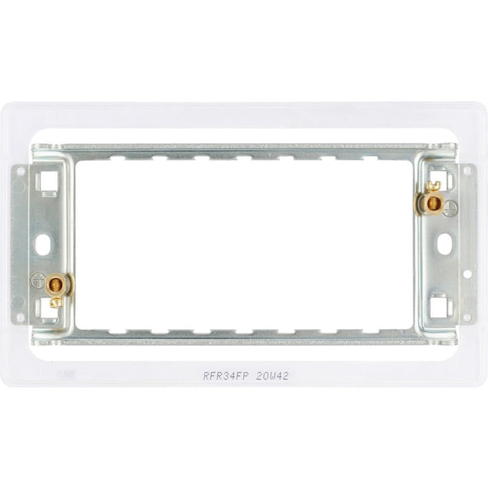 BG RFR34FP Flatplate Screwless Grid Frame (3G & 4G) - westbasedirect.com
