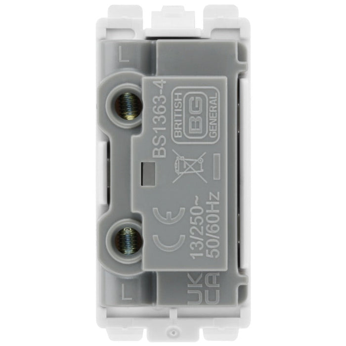 BG RFUSE Nexus Grid Fuse Holder - White - westbasedirect.com