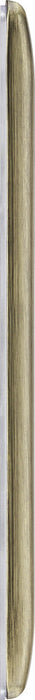 BG RNAB6 Nexus Metal 6G Grid Front Plate - Antique Brass - westbasedirect.com