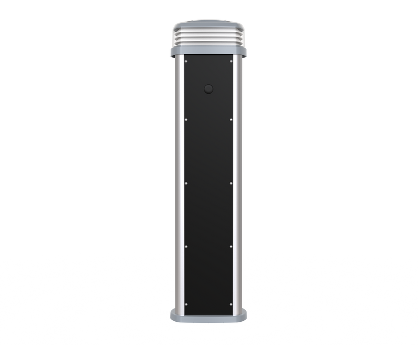 Rolec ROLEC0423B Quantum Smart EV Charging Pedestal - 2x up to 22kW 3PH Type 2 Sockets - Black - westbasedirect.com