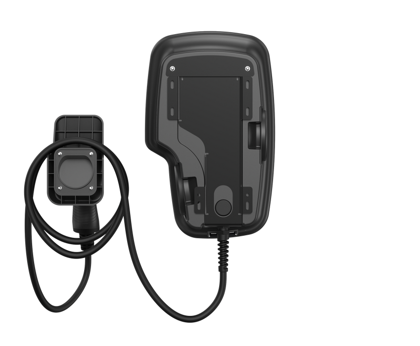 Rolec ROLEC3140B Zura Smart EV Charger - 1 x up to 7.4kw Type 2 5m Tethered - Black - westbasedirect.com