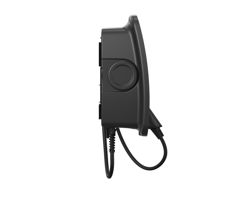 Rolec ROLEC3140B Zura Smart EV Charger - 1 x up to 7.4kw Type 2 5m Tethered - Black - westbasedirect.com