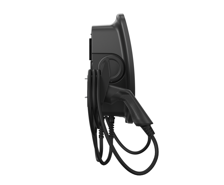 Rolec ROLEC3150B Zura Smart EV Charger - 2 x up to 7.4kw Type 2 5m Tethered - Black - westbasedirect.com