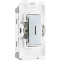 BG RPC12KY Nexus Grid 20A Secret Key SP 2-Way - Polished Chrome