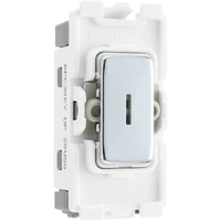 BG RPC30KY Nexus Grid 20A Secret Key DP - Polished Chrome