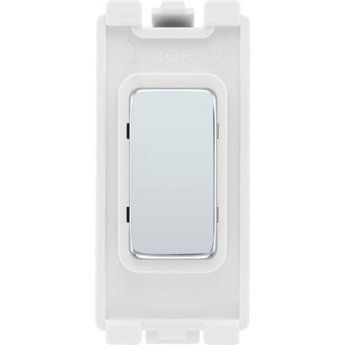 BG RPCBLNK Nexus Grid Blank Module - Polished Chrome - westbasedirect.com