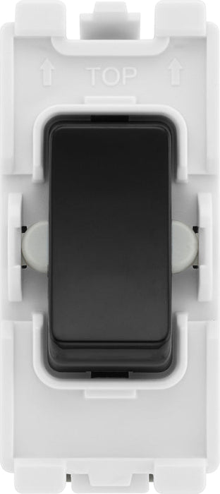 BG Evolve RPCDB12C Grid 20AX SP 2-Way (CENTRE OFF) - Black - westbasedirect.com