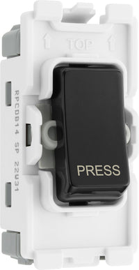 BG Evolve RPCDB14 Grid 20AX SP 1-Way Retractive (PRESS) - Black