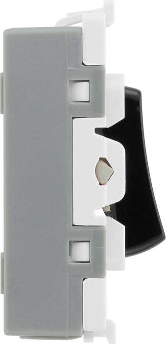 BG Evolve RPCDB15 Grid 10A Triple Pole Fan Isolator - Black - westbasedirect.com