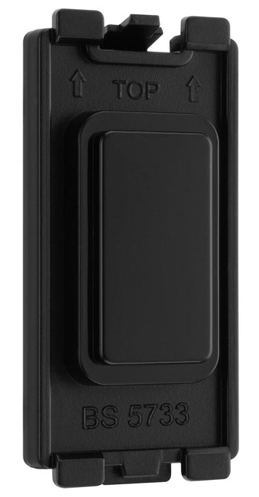 BG Evolve RPCDBBLNK Grid Blank Module - Black - westbasedirect.com
