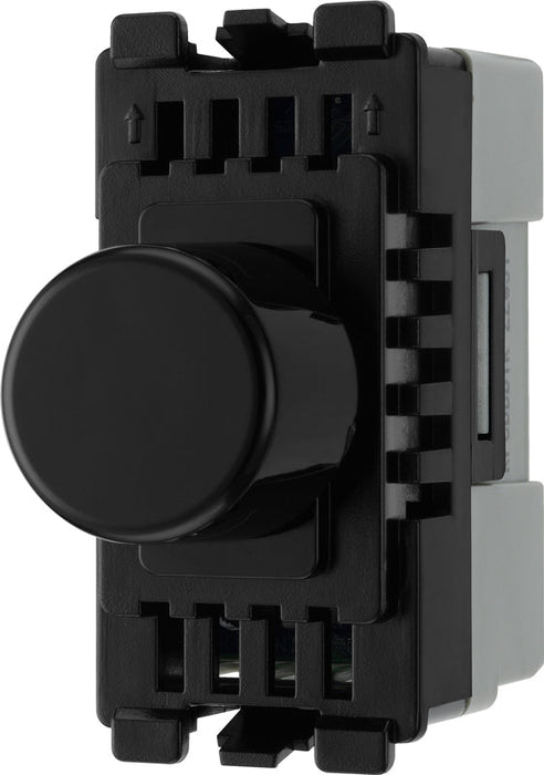 BG Evolve RPCDBDTR Grid Dimmer 2-Way 200W Trailing Edge - Black - westbasedirect.com