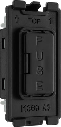 BG Evolve RPCDBFUSE Grid 13A Fused Fuse Holder - Black