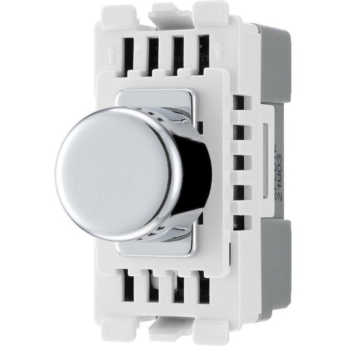 BG RPCDTR Nexus Grid Dimmer 2-Way 200W Trailing Edge - Polished Chrome - westbasedirect.com