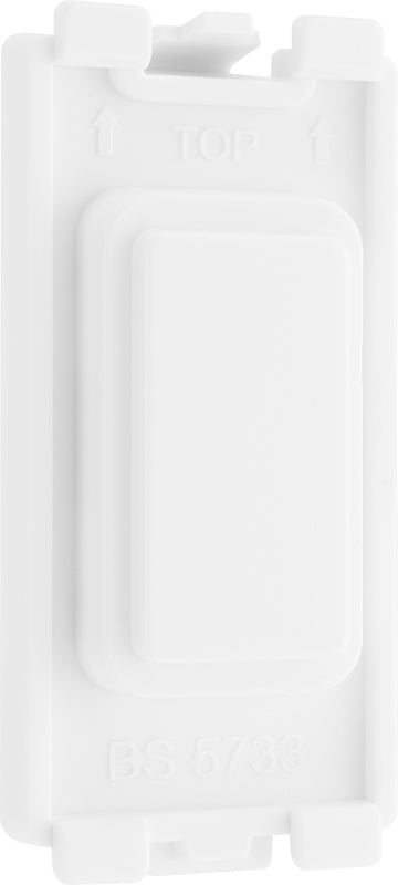 BG Evolve RPCDWBLNK Grid Blank Module - White - westbasedirect.com