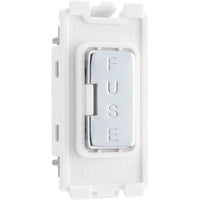 BG RPCFUSE Nexus Grid Fuse Holder - Polished Chrome