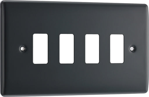 BG RPM4 Part M 4G Grid Front Plate - westbasedirect.com