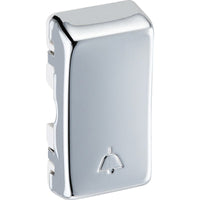 BG RRBELLPC Nexus Grid Rocker Embossed (BELL SYMBOL) - Polished Chrome