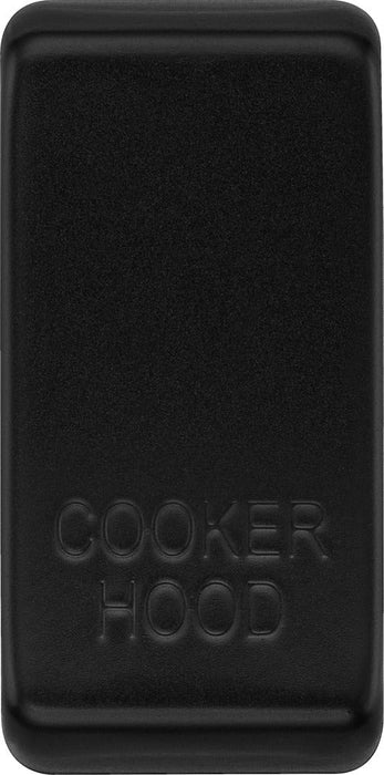 BG RRCHFB Nexus Grid Rocker Embossed (COOKER HOOD) - Matt Black - westbasedirect.com