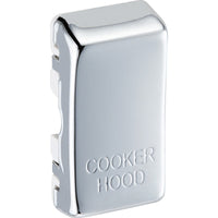 BG RRCHPC Nexus Grid Rocker Embossed (COOKER HOOD) - Polished Chrome