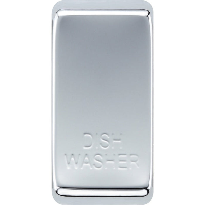 BG RRDWPC Nexus Grid Rocker Embossed (DISH WASHER) - Polished Chrome - westbasedirect.com