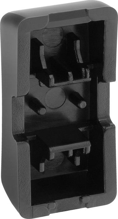 BG Evolve RRFFPCDB Grid Rocker Printed (FRIDGE FREEZER) - Black - westbasedirect.com