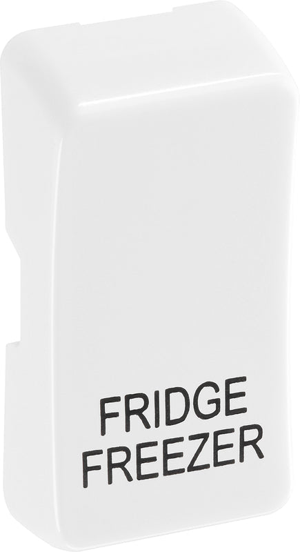 BG Evolve RRFFPCDW Grid Rocker Printed (FRIDGE FREEZER) - White - westbasedirect.com
