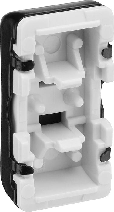 BG RRFZFB Nexus Grid Rocker Embossed (FREEZER) - Matt Black - westbasedirect.com