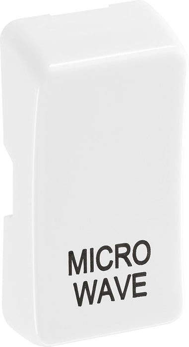 BG Evolve RRMWPCDW Grid Rocker Printed (MICROWAVE) - White - westbasedirect.com