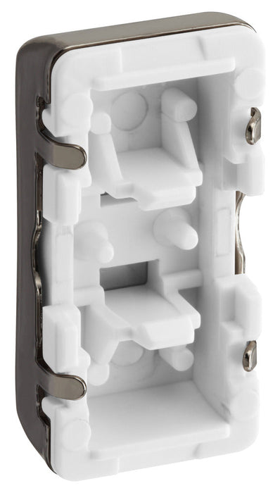 BG RRWCBN Nexus Grid Rocker Embossed (WINE COOLER) - Black Nickel - westbasedirect.com