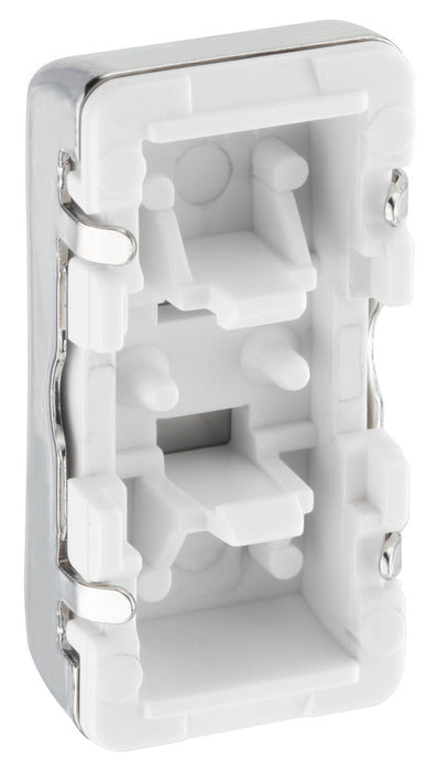 BG RRWCBS Nexus Grid Rocker Embossed (WINE COOLER) - Brushed Steel - westbasedirect.com