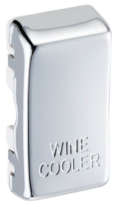 BG RRWCPC Nexus Grid Rocker Embossed (WINE COOLER) - Polished Chrome - westbasedirect.com