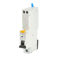 FuseBox RTA065030B 50A Single Pole 1 Module B Curve 6kA 30mA Type A RCBO