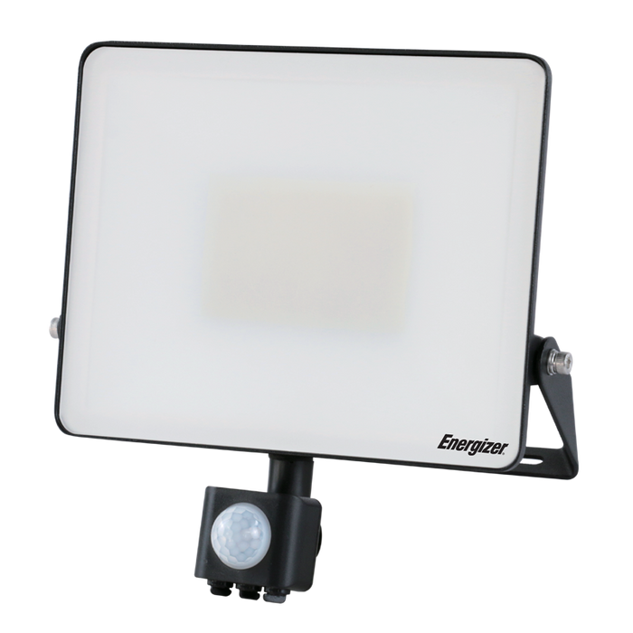 Energizer S10934 50W 6000lm LED Floodlight PIR Daylight 6500K - westbasedirect.com