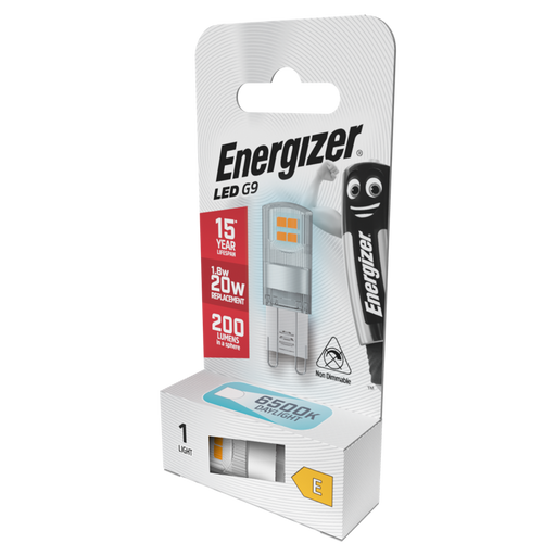 Energizer S18749 1.8W 200lm G9 LED Capsule Bulb Daylight 6500K - westbasedirect.com