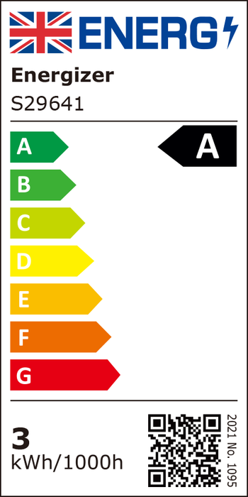 Energizer S29641 A Rated LED Elite Candle E14 Filament 470lm 2.2W 6500K (Daylight)(12 Pack) - westbasedirect.com